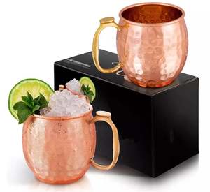 <b>Copper</b> <b>Mug</b> for Drinking and Wedding Party Classic Stylist Moscow Mule <b>Mug</b> Best Quality Elegant Design Made in India Wholesale - Product Image 3