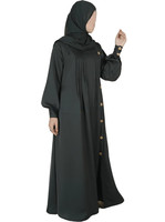 Nouvelles Robes Abaya Élégantes pour Femmes Grandes Tailles à Manches Longues, Respirantes, Légères, Extensibles dans les Quatre Sens et Infroissables