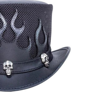 Meilleures ventes de nouveaux chapeaux en cuir véritable de style imprimés sur mesure pour une utilisation décontractée et en plein air - Product Image 3