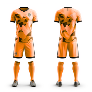 Uniforme de Fútbol Azul Cielo en Oferta, Conjunto de Camiseta y Pantalones Cortos con Diseño Fragmentado, Ropa Deportiva para Equipos, Kit de Entrenamiento - Product Image 4