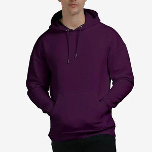 Wholesale 100% Cotton <b>Pullover</b> <b>Mens</b> Hoodie Custom Oversized Breathable Heavyweight Fabric Puff Plus Size Options - Product Image 5