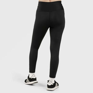 Mallas de Yoga de seda suave de mantequilla de cintura alta OEM con bolsillo lateral, ajustadas atléticas adelgazantes para mujeres, ropa de fitness para gimnasio para mujeres - Product Image 1
