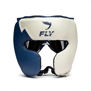Fly Professional Boxing Head Guard With <b>Face</b> Padding Lightweight Training Sparring Protective Headgear For Adult Gym Practice - Product Image 1
