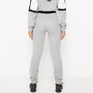 Vente en gros de vêtements de sport personnalisés, vêtements de jogging, vêtements pour femmes, survêtements à capuche, survêtements en polaire technique avec épaulettes tombantes, survêtement de mode - Product Image 4