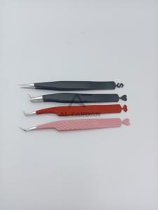 แหนบต่อขนตาที่มีเครื่องหมายรูปหัวใจและดอลลาร์ญี่ปุ่นทำจากสเตนเลสสตีลแข็งแรงจับแน่นมีปริมาณ90องศา - Product Image 4