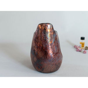 Pot de stockage de cire parfumée fait à la main en laiton parfait pour la décoration intérieure élégante et la décoration de mariage élégante et durable - Product Image 4