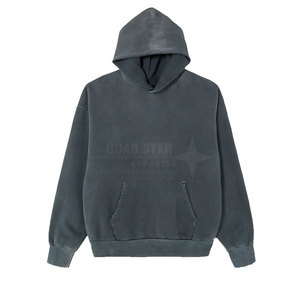 เสื้อฮู้ดดี้ผู้ชายสีพื้นโลโก้แบบกำหนดเอง สำหรับฤดูหนาว ผ้าฝ้าย 100% น้ำหนักเบา ทนทาน ระบายอากาศได้ดี แห้งเร็ว สวมใส่สบาย - Product Image 1