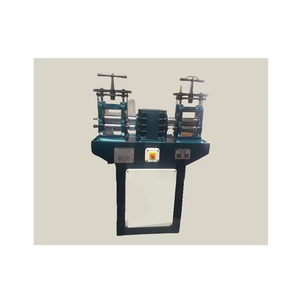 Machine à rouler les bijoux à double tête certifiée pour la production de bijoux en acier doux, machine à rouler les métaux - Product Image 3