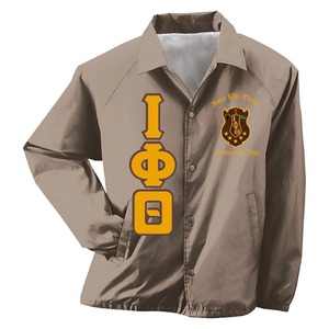 เสื้อแจ็คเก็ตโค้ชสำหรับผู้ชายผู้หญิงเสื้อแจ็กเก็ตแบบสตรีทเสื้อแจ็กเก็ตปักโลโก้ทีม - Product Image 4