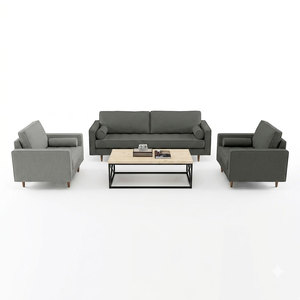 Juego de Sofás de Estilo Contemporáneo CB68001, Muebles Cómodos para Sala de Estar - Product Image 2