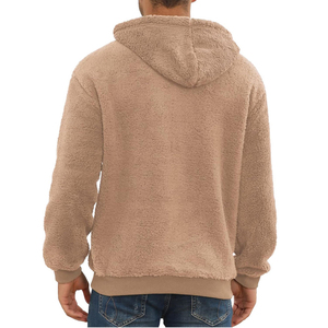 <b>Men</b> & Women <b>Sherpa</b> <b>Hoodie</b> Oversized <b>Fleece</b> Pullover for Winter & Streetwear Custom <b>Sherpa</b> <b>Hoodie</b> Warm & Cozy Hooded Sweatshirt - Product Image 2