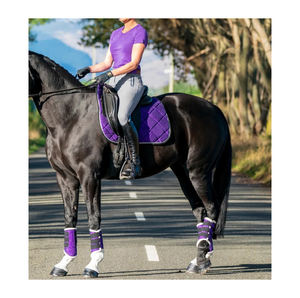 Équestre Équitation Doublure En Coton Rembourrage Tapis De Selle De Cheval Dressage Saut Logo Personnalisé Tapis De Selle De Cheval - Product Image 4