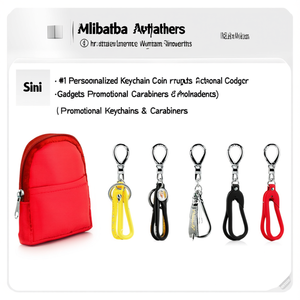 Portachiavi Personalizzato Sini con Portamonete e Gadget, Moschettoni Promozionali - Product Image 2