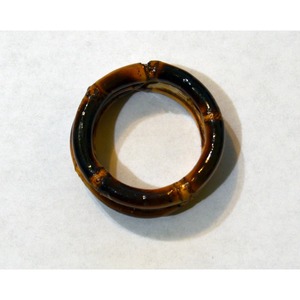Anneau de serviette rond en bois rustique, accessoire de table décoratif pour la cuisine, la maison, les dîners, les rassemblements, les fêtes, les événements, en provenance d'Inde - Product Image 4