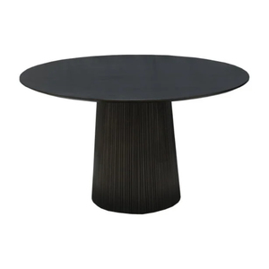 Juego de mesa de comedor ovalada de madera de mango macizo moderno para el hogar, oficina, hotel, gimnasio, muebles de restaurante versátiles para uso en múltiples espacios - Product Image 2