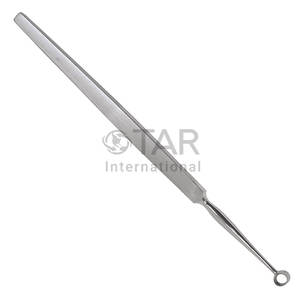 Cureta dérmica de zorro, punta redonda, 1mm, dermatología quirúrgica, Podología de acero inoxidable, raspador de lesiones cutáneas, biopsia, eliminación de verrugas, curetaje - Product Image 2