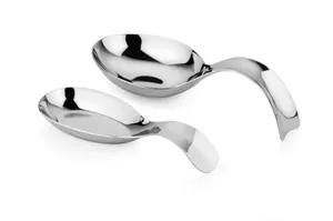 Reposapiés y tenedor de cuchara de Metal negro para el hogar, cocina, restaurante, regalo de boda, adorno, cuchara, Clip decorativo en forma de olla - Product Image 4