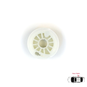 V1BWR5223 Window Regulator Repair <b>Cable</b> Roll <b>Gear</b> Reel Wheel Pulley Rear Right Door for Ceed Cee'd MK2 JD 2012-2018 5-Door 83460 - Product Image 1