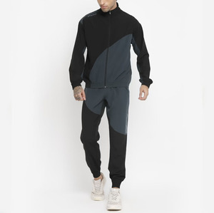 Custom Logo Printed Hooded Heavyweight Outdoor Tracksuit for Men Breathable Windbreaker Two-Piece Jogging <b>Set</b> - Product Image 1