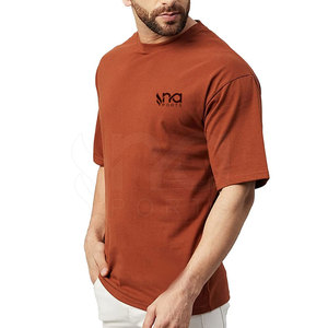 Hecho en el mejor material Bajo MOQ Camiseta de gran tamaño Hombres Camiseta de gran tamaño de alta calidad para la venta - Product Image 3