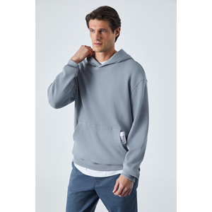 Sudadera con Capucha Extra Grande de Manga Larga para Hombre GRIMELANGE SUSTAINY - Product Image 6