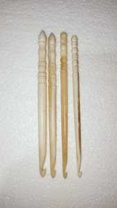 Crochet en os sur mesure sculpté à la main crochets double face et simple face en corne de buffle naturelle idéale pour la revente - Product Image 4