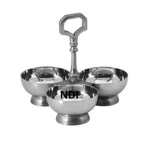 Tazón de fruta de Metal con acabado antiguo, superventas, tazón de servidor para sopa de fideos, vajilla decorativa para servir frutas - Product Image 1