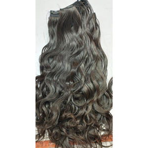 CABELLO CRUDO 100% EXTENSIONES DE CABELLO CON CLIP DE LA MEJOR CALIDAD CON CUTÍCULAS ALINEADAS 100% NATURAL Y CUTÍCULA ALINEADA CABELLO DE ALTA CALIDAD - Product Image 2
