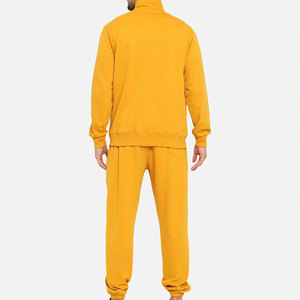 Conjunto Deportivo Informal de Dos Piezas con Capucha, Sudadera Lisa, 100% Algodón de Felpa, Corte Regular, Personalizable, Unisex - Product Image 2