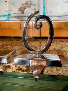 Metal <b>Stocking</b> <b>Holder</b> in Best Quality Steel with Unique Shape and Size Perfect for Stylish Tableware and Home Decoration Items - Product Image 3