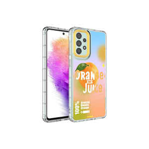 Coque JoieCreatif Series pour Samsung Galaxy A53 5G – Housse en silicone rigide premium avec motif coloré et protection de l'appareil photo - Product Image 2
