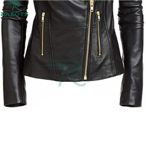 Chaqueta de Cuero para Mujer, 100% Piel de Oveja Genuina, Chaqueta de Cuero para Mujer para Invierno, Gran Venta - Product Image 5