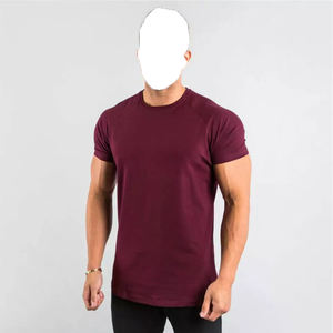 Camisetas de Algodón 100% Transpirables para Hombre, Diseño Liso, Tela Jersey, Cualquier Color, Logotipo Frontal, Ropa al por Mayor, Cómodas para Verano - Product Image 2