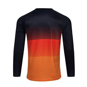 Maillot de motocross à manches longues en polyester 100% personnalisé de qualité supérieure, personnalisable en sublimation, en gros - Product Image 2
