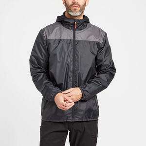 Chaqueta impermeable ligera para exteriores con características a prueba de viento y construcción impermeable sellada con costuras - Product Image 1