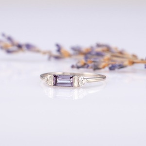 Bague classique bijoux pour femmes argent Boho Style bijoux 925 argent Sterling Alexandra pierres précieuses bague à la main cadeau pour femme - Product Image 6