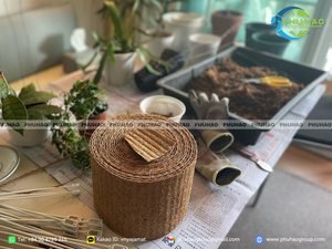 Bande de coco biologique pour la construction éco-responsable et le renforcement naturel de la protection des sols extérieurs - Product Image 4