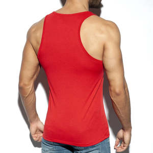 AASTANA WEARS INC Débardeur de sport d'été pour homme, col rond, tricot polyester/coton, respirant, séchage rapide, sous-vêtement musculaire personnalisé - Product Image 2