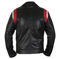 Vêtements d'extérieur Veste en cuir pour homme Gentleman Veste en cuir d'hiver à la mode Veste en cuir pour homme à la mode nouvelle tendance Veste en cuir pour homme