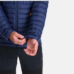 Veste matelassée légère et imperméable, coupe-vent, col montant, fermeture à glissière respirante pour les activités de plein air. - Product Image 2
