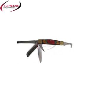 Herramienta profesional para el cuidado equino: Cuchillo multiusos para pezuñas, peine, raspador, herramienta de aseo, instrumentos quirúrgicos de bolsillo para pezuñas, clase I, para caballeros. - Product Image 6