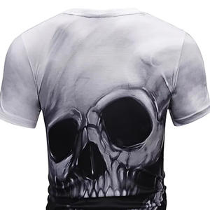 Camiseta de Poliéster Sublimada para Hombre, Atuendo Casual de Playa, Impresión Personalizada, OEM, Venta al por Mayor - Product Image 5