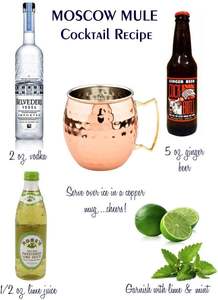 Mules de Moscou | 3.7x4 pouces Grand 18 oz Ensemble de 4 tasses | Doublure en acier inoxydable | Placage de cuivre pur - Product Image 4