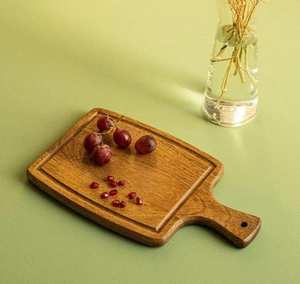 Tabla de Cortar de Madera para Cocina, Rectangular, Resistente, 1.5 cm de Grosor, Apta para Lavavajillas y Fácil de Limpiar para Uso Diario - Product Image 1