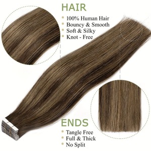 Straight 100% Virgin Human Cutticle Aligned Vietnamese Tape In/Tips Extensiones de cabello humano Precio al por mayor - Product Image 2