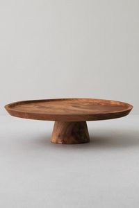 Support à gâteau en bois fait à la main en gros support à gâteau forme ronde décoratif support à gâteau en bois de table - Product Image 2