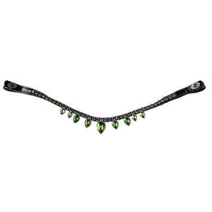 Banda para cejas de caballo Premium, accesorio de brida ecuestre en forma de V, equipo de equitación decorativo duradero y elegante para montar a caballo cómodo - Product Image 5