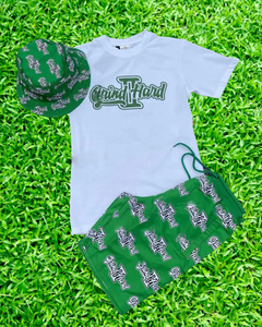 2025 hommes nouvelle mode été t-shirt et short en coton ensemble élégant deux pièces vêtements d'extérieur pour hommes - Product Image 6