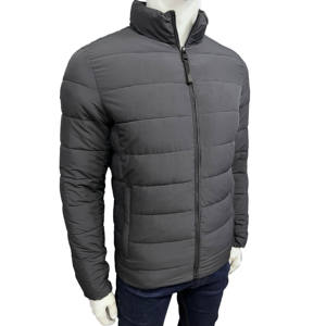 Veste d'hiver décontractée pour homme, imperméable, respirante, rembourrée, design de veste à bulles, coupe-vent avec logo frontal personnalisable - Product Image 2