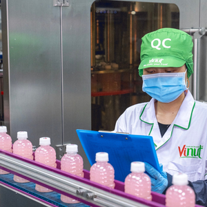 Oem/odm-320 ml vinut cojo cojo nước trái cây với NATA de Coco nước trái cây Ổi-Nhãn hiệu riêng nước giải khát nhà máy Việt Nam - Product Image 5